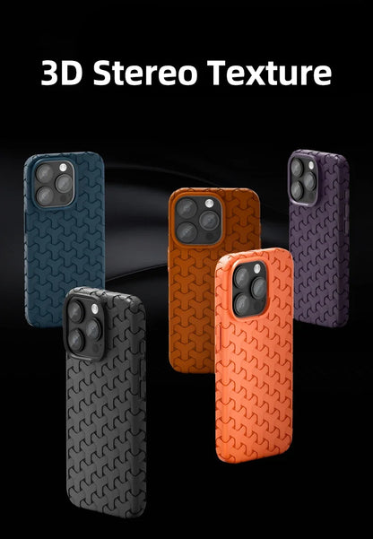 Silicone Multicolor 3D Texture Pattern Lens Protection Case for iPhone 16 15 14 13 Pro Max Plus Shockproof Soft Back Cover