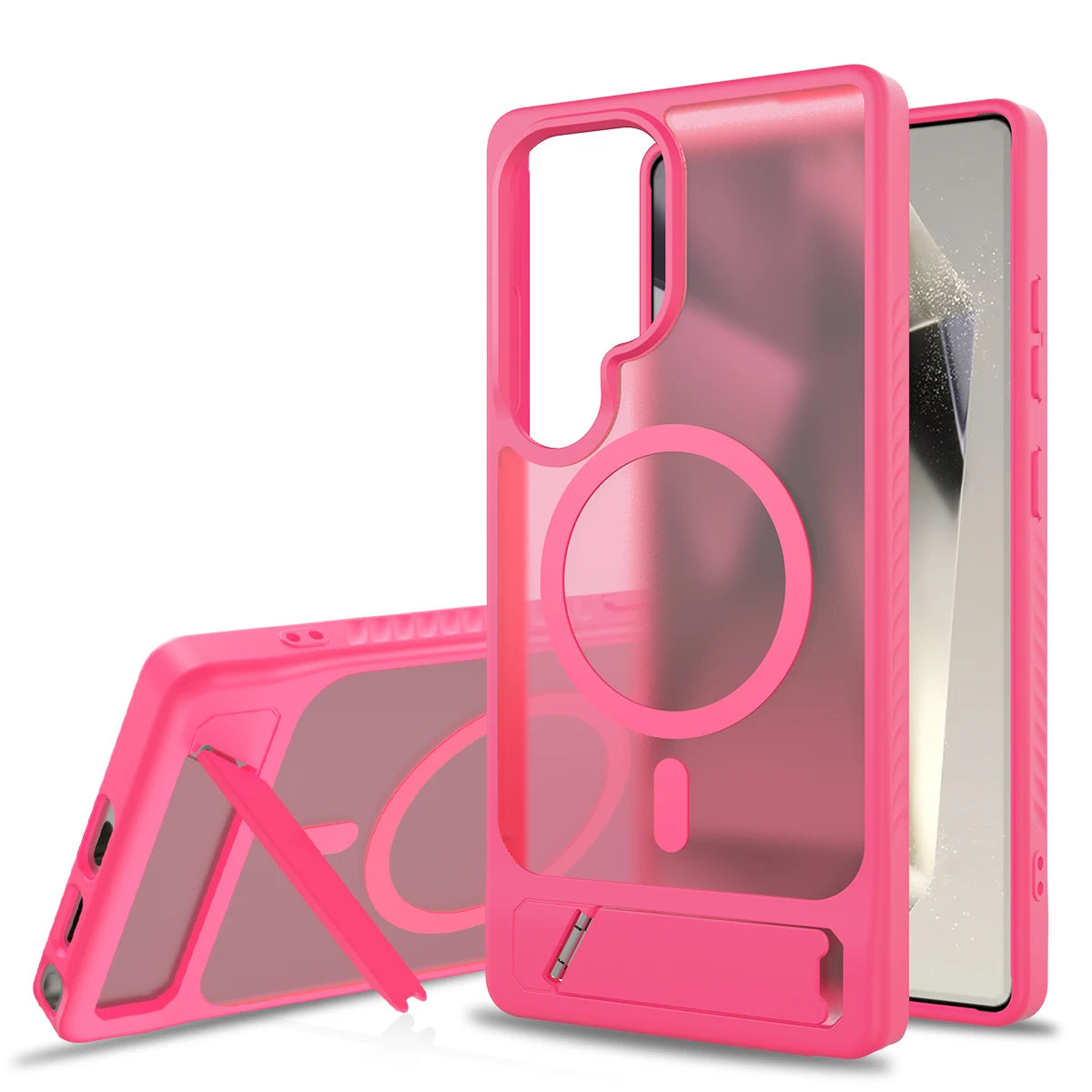 Shockproof MagSafe Stand Case for Samsung S25 Ultra | PhonelyHub