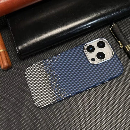 iPhone 16 Pro Max 3d-Pixel Carbon Case – 3D Tactile MagSafe Cover | PhonelyHub
