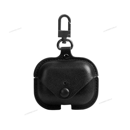 For Airpods Pro 2 Case Leather Business Earphone Case Headset Shell Headphone Cover For Apple Air Pod 3 Pro 2nd Generation 2024