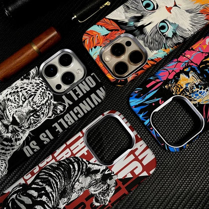 Pop Art Animal Kevlar MagSafe Case for iPhone – PhonelyHub