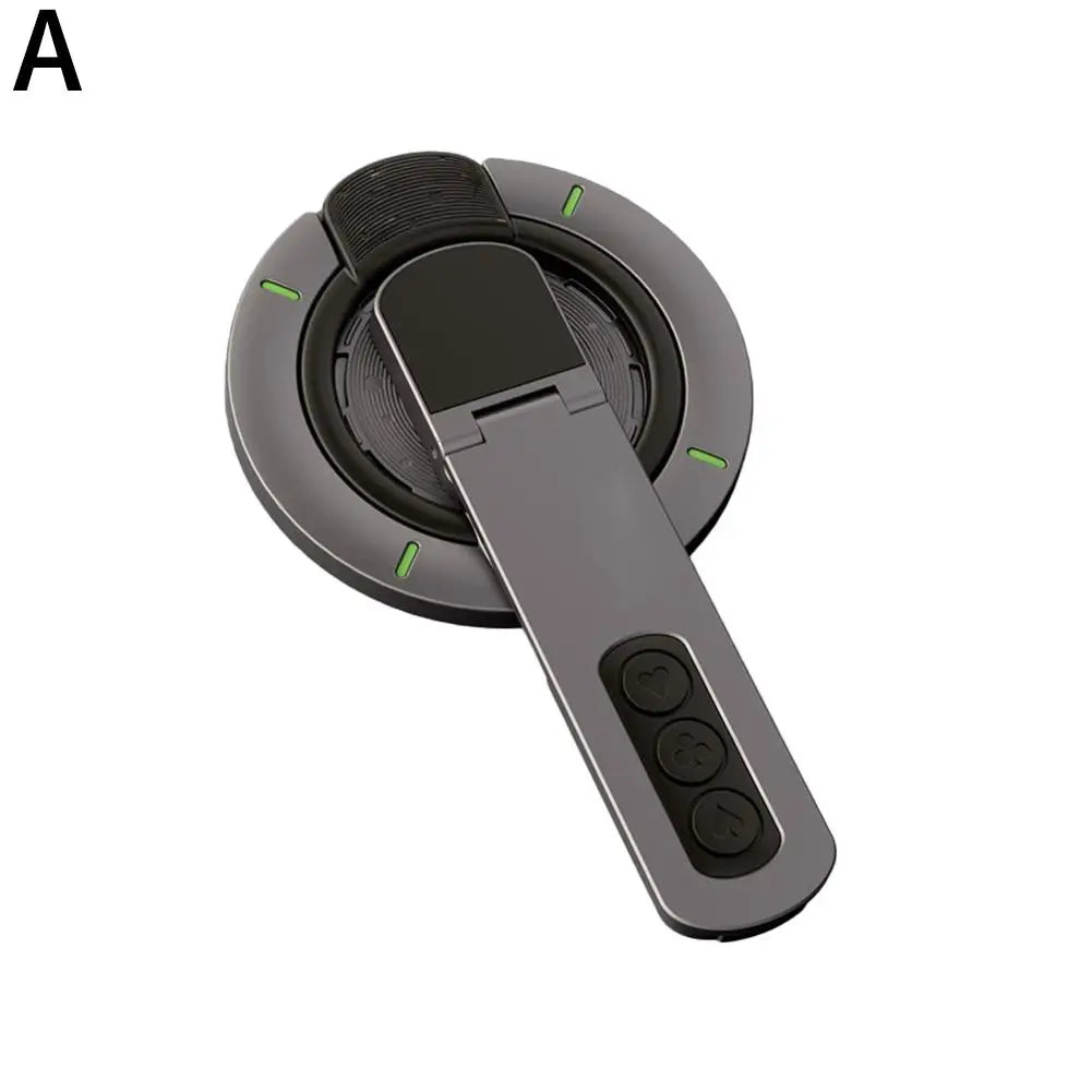 360° Magnetic Phone Stand – Zinc Alloy, Glow & Fidget | PhonelyHub