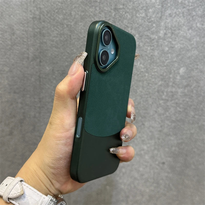 Matte Back Cover with Metal Lens Guard for iPhone 16/15 | PhonelyHub