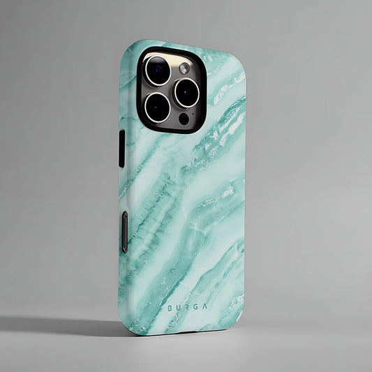 Fresh Breeze Phone Case for iPhone 16 15 14 13 12 11 X XS XR XSMAX 7 8 Pro Max Plus Luxury BURGA Double-layer Back Cover