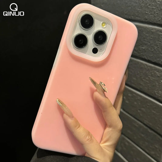 Jelly Silicone Shockproof Case for iPhone 16/15 | PhonelyHub