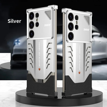 Samsung Galaxy S25Ultra Aluminum Alloy Heat Dissipation Metal Case For Samsung Galaxy S24Ultra Sports car shape Metal PhoneCover