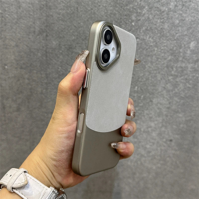 Matte Back Cover with Metal Lens Guard for iPhone 16/15 | PhonelyHub