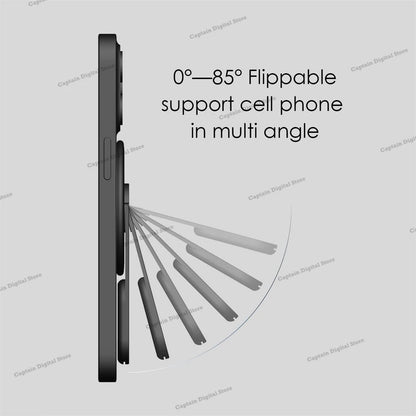 Aulumu G05 4-in-1 Magnetic Phone Stand Grip Compatible with MagSafe Removable 360° Adjustable Phone Kickstand with Box Opener