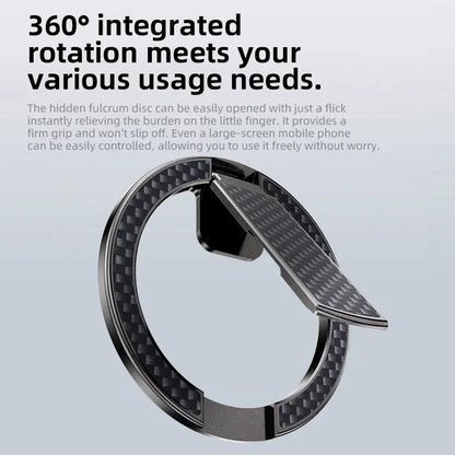 Ultrathin Aluminum Alloy Kevlar Super Magnetic Mobile Phone Stand Suitable For Smartphone For iPhone Samsung Metal Phone Stand