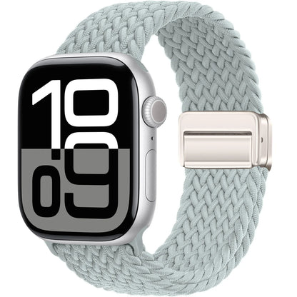 Braided Band For Apple Watch Strap 44mm 40mm 45mm 46mm 49mm 41mm 38 Magnetic Nylon Bracelet iWatch series se 7 6 8 9 10 Ultra 2