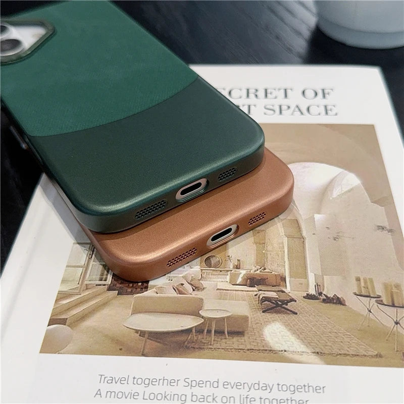 Matte Back Cover with Metal Lens Guard for iPhone 16/15 | PhonelyHub