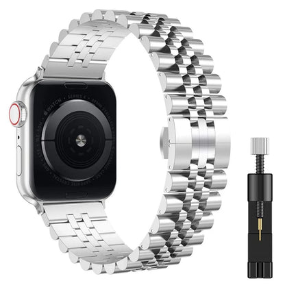 Stainless Steel Strap for Apple Watch Band 45mm 41mm Ultra 49mm 44mm 40mm 46mm 42mm 38mm Metal band iWatch Series 10 9 8 7 SE 6