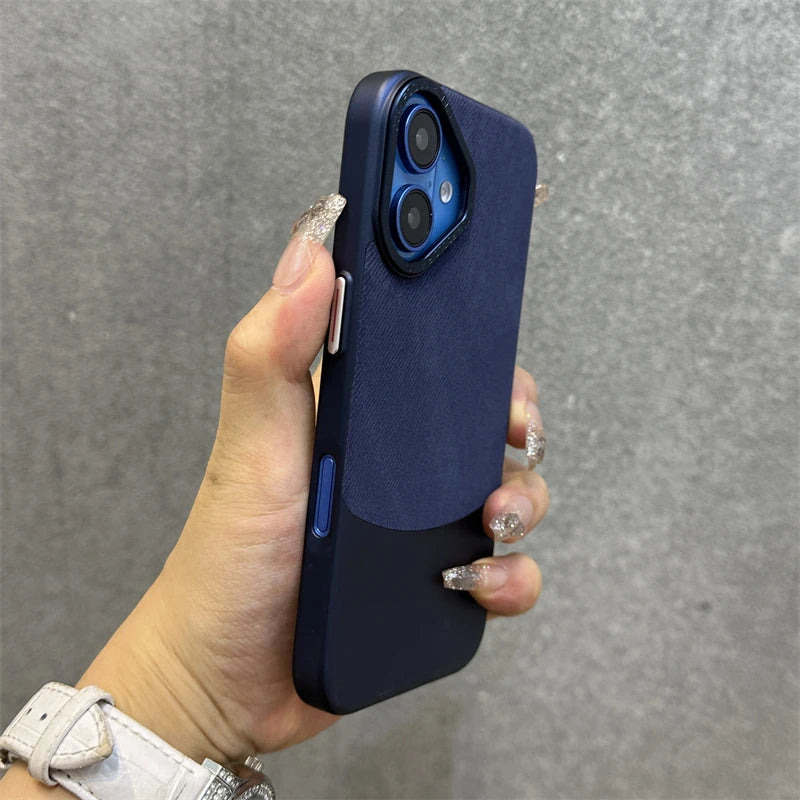 Matte Back Cover with Metal Lens Guard for iPhone 16/15 | PhonelyHub