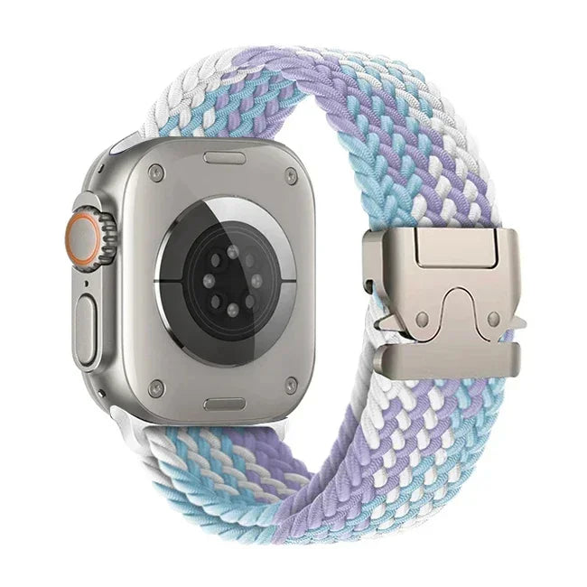Parachute Straps for Apple watch 10 Band 46mm 42mm 45mm Ultra 49mm 44mm 41mm Braided bracelet correa iWatch Series 9 8 SE 5 6 7