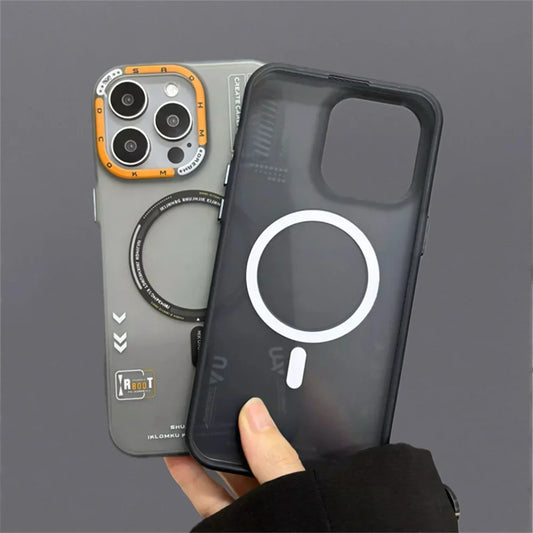 Magnetic Matte Case for iPhone 16–12 Pro Max – MagSafe Compatible – PhonelyHub