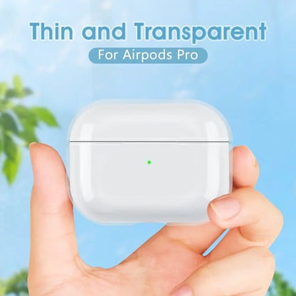 Transparent Earphone Case For Airpods Pro 2 Generation Cases Hard TPU Clear Headphone Cover For Airpods 4 3 2 1