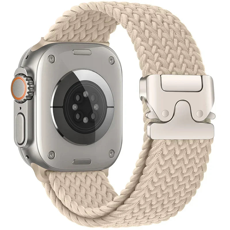 Parachute Straps for Apple watch 10 Band 46mm 42mm 45mm Ultra 49mm 44mm 41mm Braided bracelet correa iWatch Series 9 8 SE 5 6 7