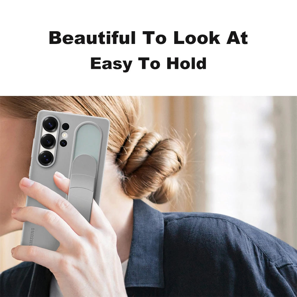 Original Samsung S25 Ultra Standing Grip Case (EF-GS938) – Slim & Secure | PhonelyHub
