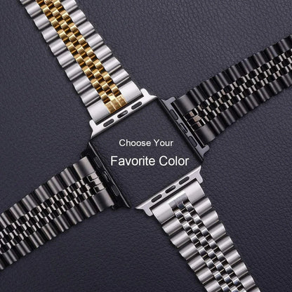 Stainless Steel Strap for Apple Watch Band 45mm 41mm Ultra 49mm 44mm 40mm 46mm 42mm 38mm Metal band iWatch Series 10 9 8 7 SE 6