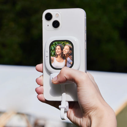 Founist Vlogmate Mini Selfie Monitor AMOLED Screen 700nits Simple Operation For iPhone 5-12 13 14 15 16 Pro For Vlog Live Stream