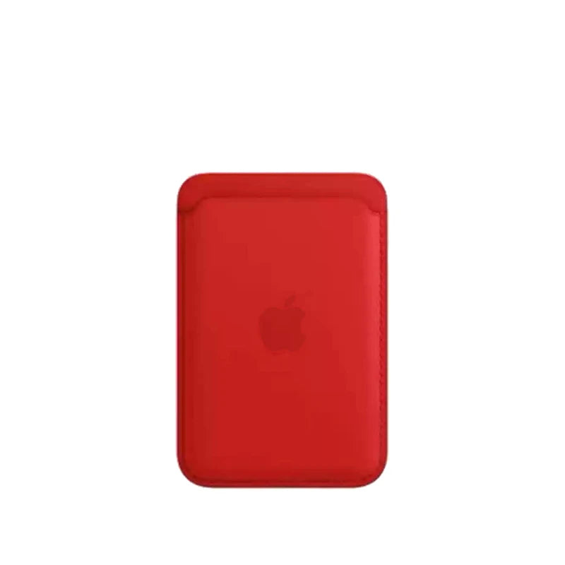 Original Apple Magsafe wallet Magnetic Card holder Case For iPhone 13 12 16 15 14 Pro Max Plus Phone Leather  Bag Cover Official