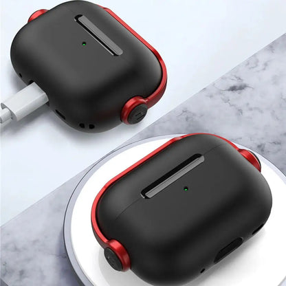 Earphone Protective Case For AirPods 4 Earbuds Case Skin Cover with Lanyard and Phone Stand for Apple AirPods 4 Accessories