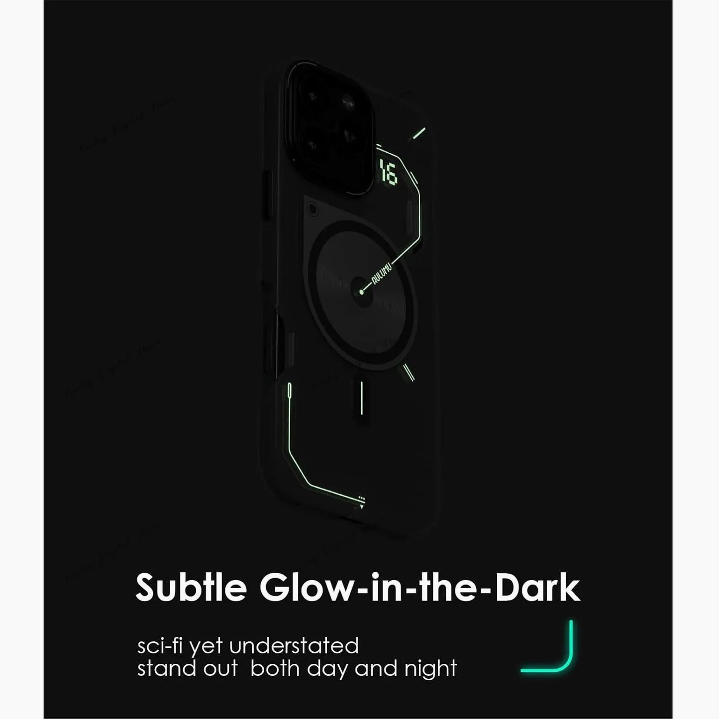 Semi-Translucent TPU MagSafe Case for iPhone 16 Pro | PhonelyHub