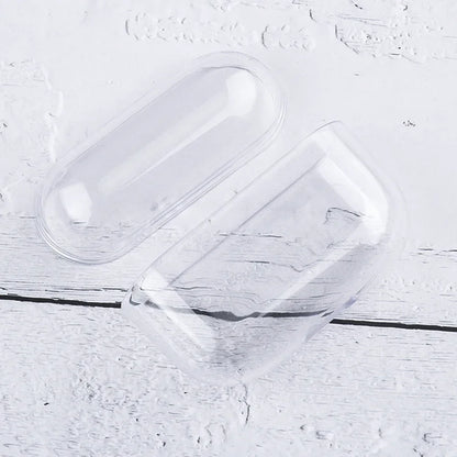 Transparent Earphone Case For Airpods Pro 2 Generation Cases Hard TPU Clear Headphone Cover For Airpods 4 3 2 1