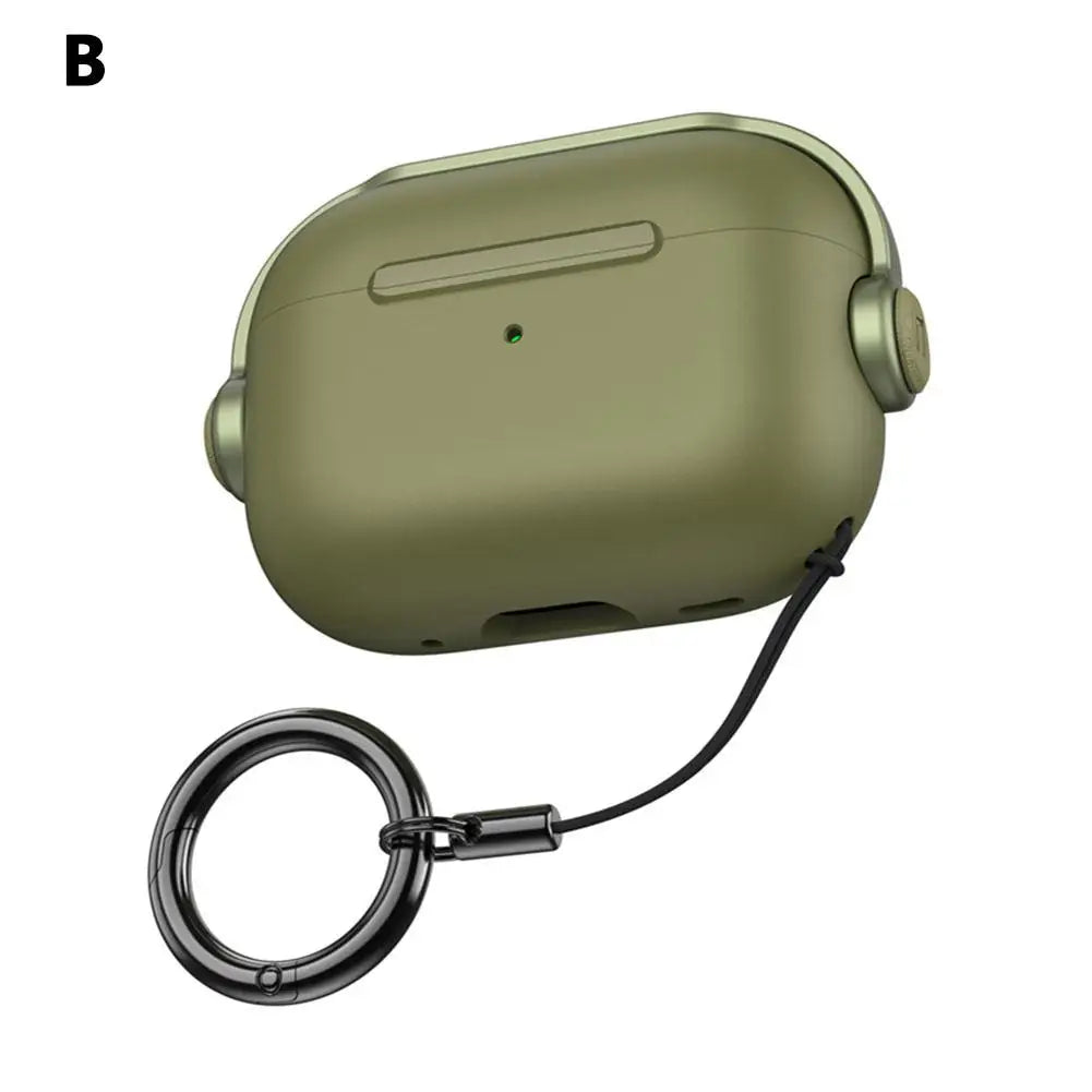 Earphone Protective Case For AirPods 4 Earbuds Case Skin Cover with Lanyard and Phone Stand for Apple AirPods 4 Accessories