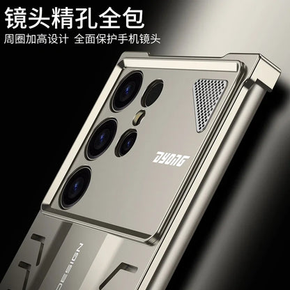 Samsung Galaxy S25Ultra Aluminum Alloy Heat Dissipation Metal Case For Samsung Galaxy S24Ultra Sports car shape Metal PhoneCover