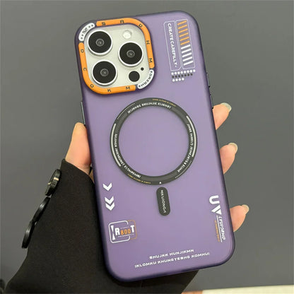 Magnetic Matte Case for iPhone 16–12 Pro Max – MagSafe Compatible – PhonelyHub