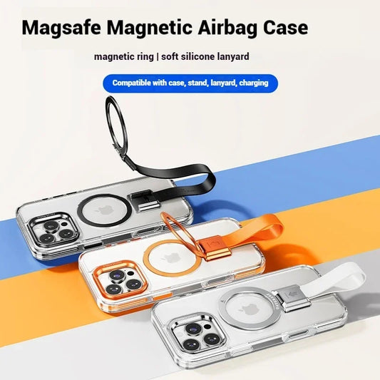 Magnetic Case with Lanyard for iPhone 16/15 Pro Max | PhonelyHub