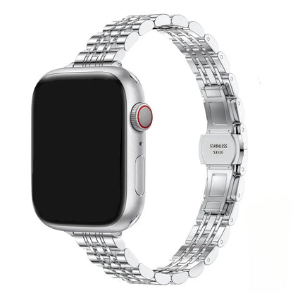 Stainless Steel Strap For Apple Watch Ultra 2 Band 49mm 42mm 46mm Metal Bracelet iWatch Series 10 9 8 7 6 SE 5 4 3 Women 45 41mm