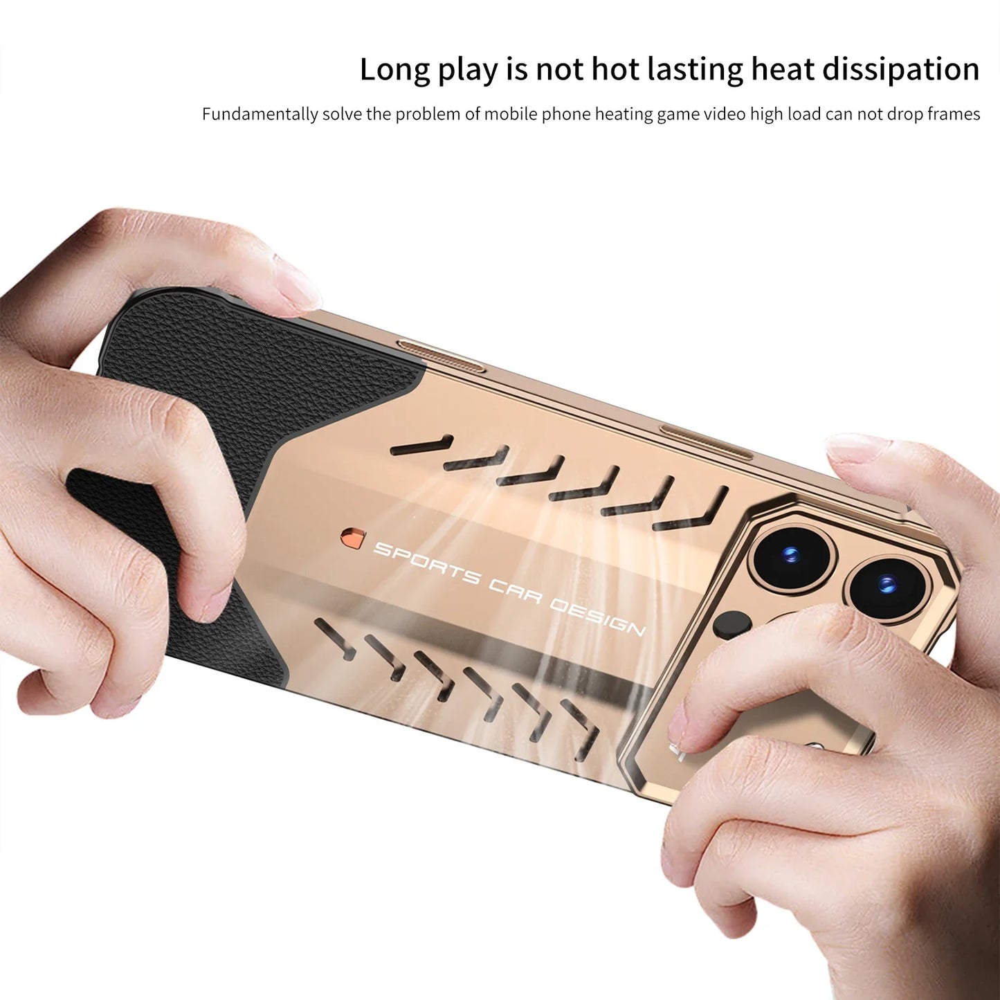 Racing Car Alloy Bezel-Less Case for iPhone 16 Pro Max – PhonelyHub