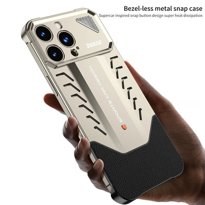 Racing Car Alloy Bezel-Less Case for iPhone 16 Pro Max – PhonelyHub