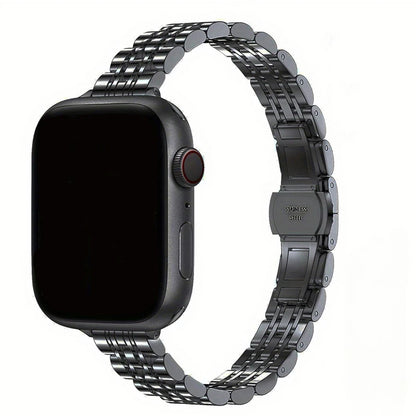 Stainless Steel Strap For Apple Watch Ultra 2 Band 49mm 42mm 46mm Metal Bracelet iWatch Series 10 9 8 7 6 SE 5 4 3 Women 45 41mm