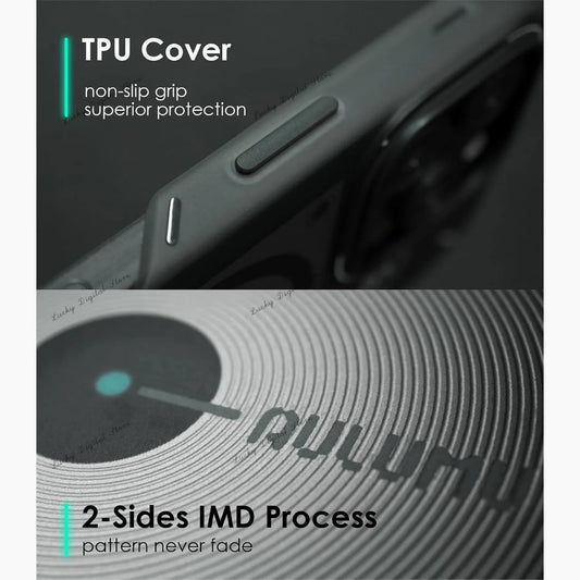 Semi-Translucent TPU MagSafe Case for iPhone 16 Pro | PhonelyHub