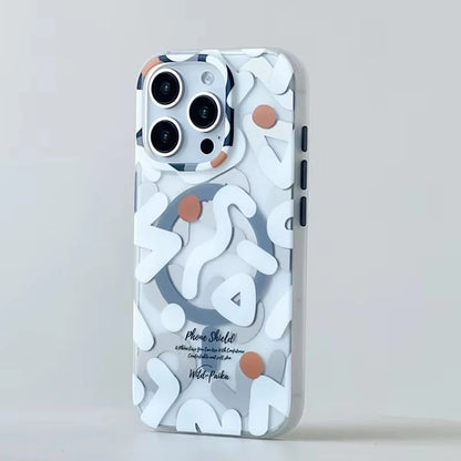 iPhone 16 Pro Max Graffiti Case – Urban Art MagSafe Cover | PhonelyHub